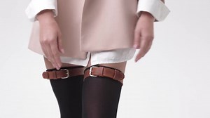 Leather Buckle Garters,historically Inspired Garters,leather Sleeve Garters,medieval Garters,leather Leg Garters,leather Thigh Garters - Etsy