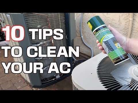 10 Tips for Cleaning AC Condenser