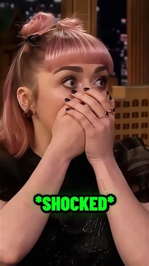 Maisie Williams TROLLED the entire world with this spoiler 😱 #maisiewilliams #gameofthrones #edit