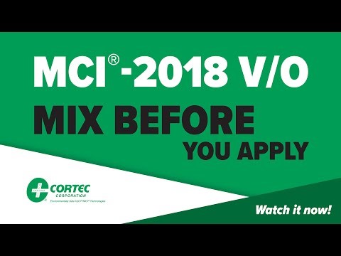 MCI®-2018 V/O: Mix Before You Apply