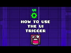 HOW TO USE THE UI TRIGGER | GD 2.2 tutorial |