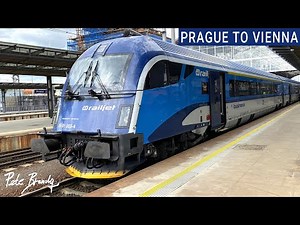 TRIP REPORT | ČD railjet | Prague - Wien Hbf - VIE airport | rj Vindobona | 1st class