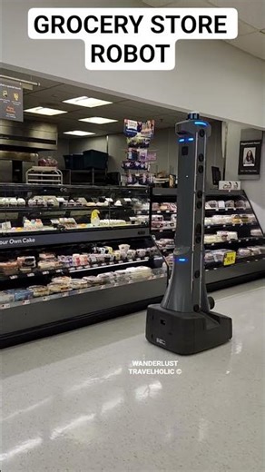 GROCERY STORE ROBOT #shorts #reels #trending #shortvideo #trendingshorts #viral #short