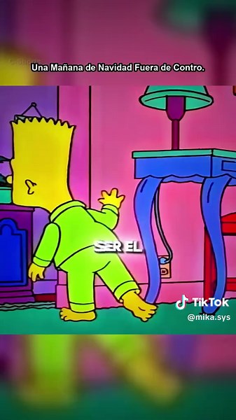 Una Mañana de Navidad Fuera de Contro. #simson #resumensimpsons #simpsonsclips
