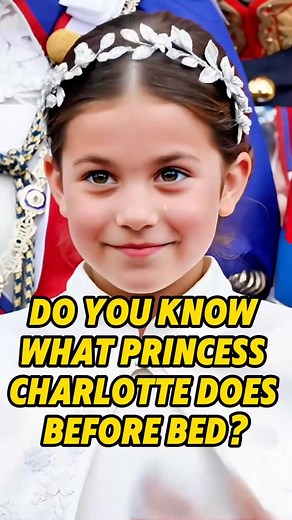 562K views · 8.1K reactions | Do you know what Princess Charlott does before bed? | Princess Royal Family | Facebook