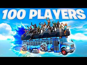 Can the ENTIRE Lobby WIN on the Battle Bus? | Fortnite Mythbusters