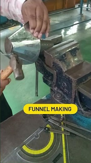 Funnel Making| Sheet Metal Work|