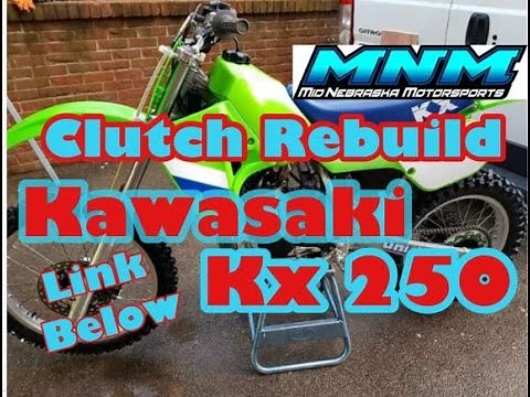 🥇 Kawasaki KX250 KX 250 - Drive Clutch Plate / Basket Rebuild