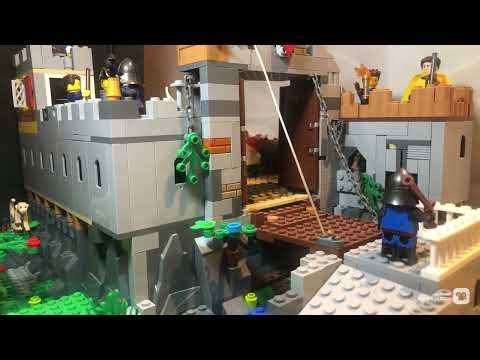 Lego stop motion (medieval). #lego #medieval #knights #castle
