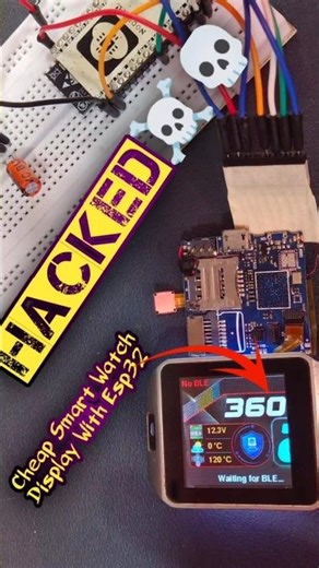 (Demo) Smart Watch Display With Esp32 | Reverse Engineering by ‪@MobileDoctorMIJANUR‬