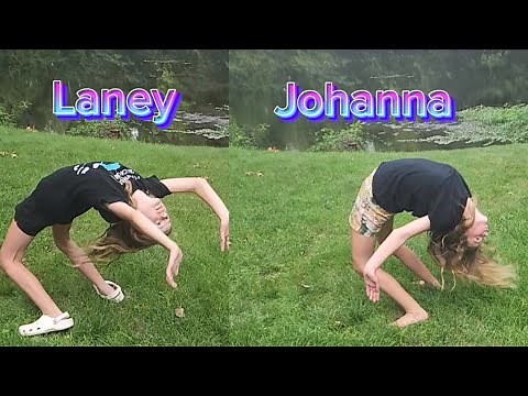 Johanna teaches me how to fall into a backbend
