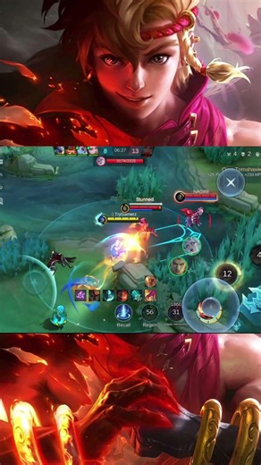 Yin Vs Silvana+Endora 🎯 Fight #shorts #mlbb #yin #ytshorts