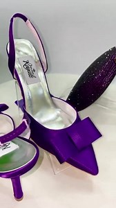 Nothing but Classy in Purple 😍😍😍 #budgetfriendly MIDE Pointee Bow Sling in Purple 🌸🌸🌸 🅿️ Shoe: N35,000 🅿️ Clutch: N12,000 ✨ Sizes: 37, 38, 39 & 42 Available _____ ✨ WHATSAPP 08188133291 TO PURCHASE ______ ✨ GLOBAL DELIVERY AVAILABLE TO YOUR DOORSTEP #partyguest #bride #wedding #party | Bilque Royale
