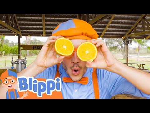 Blippi Visits an Orange Farm! Sink or Float Fun! | Blippi - Educational Videos For Kids