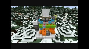 【Minecraft】 わずか６分で「スライド式隠しドア」が作れる動画 【1.15】