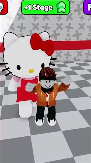 ROYAL ESCAPE HELLO KITTY'S PRISON RUN! #roblox #shorts