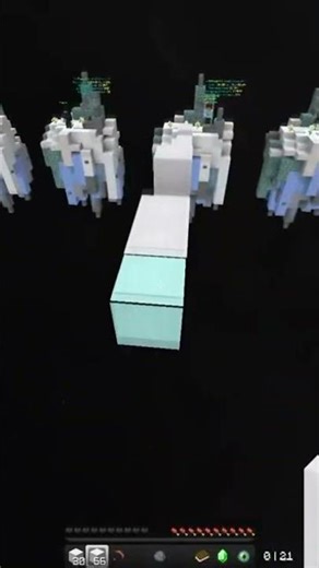 Insane Telly Bridge #shorts #minecraft #hypixel #bridging #bedwars #tellybridge