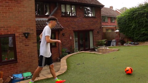 Can a soccer ball shatter bulletproof glass?