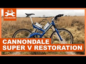 Cannondale Super V - I restored my dream bike