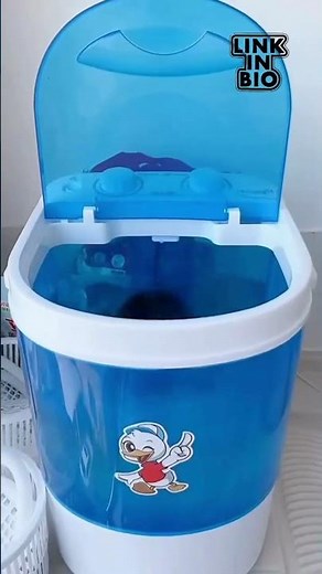 Mini Washing Machine And Dryer |Small Washing Machine With Dryer #diy #washing #homegadets #cr7