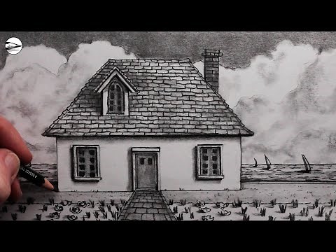 How to Draw a House for Beginners: Based on Studio Ghibli