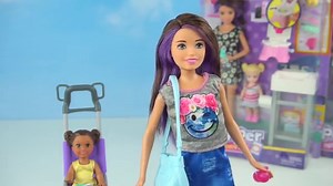 New Barbie Skipper Babysitters Inc Toys - Barbie Baby Stroller, Crib and Highchair!
