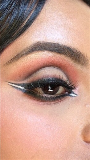 cut crease eye 🥰 #eye makeup tutorial #eyelinertutorial #cutcrease eye