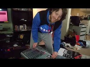 I got a mixer board Behringer XENYX X1222USB Part 1