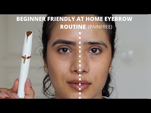 Sirona Painless Eyebrow Trimmer | Easy painless way to do brows at home |Personal Care