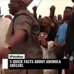 You may know him as the dancing senator or as Davido's uncle, but there's a lot more to Senator Ademola Adeleke. Watch! | Pulse Nigeria
