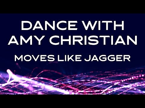 "Moves Like Jagger" line dance lesson at LACA w/ Amy Christian