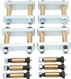 Trailer Accessories 3 1 8In Heavy Duty Leaf Spring Shackle Kit With Bronze Bushings Tandem Axle Rv Trailer Suspensions For Cre3000