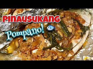 How to Cook Steamed Pompano | Stuffed Fish Pompano
