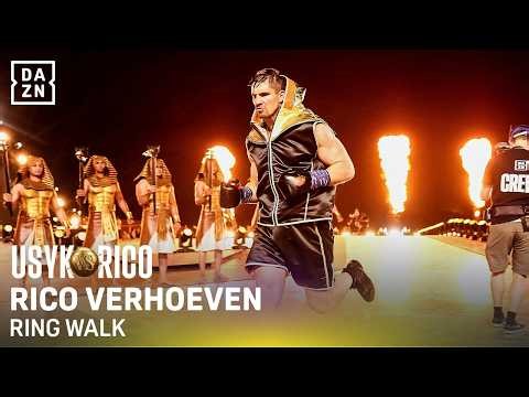 Rico Verhoeven's Ring Walk | Glory in Giza | Oleksandr Usyk vs. Rico Verhoeven