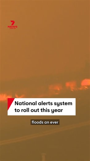 AusAlert, Australia's new national alerts system, will roll out later this year in time for next summer, the federal government has announced. #ausalert #alert #emergency #auspol #phone | 7NEWS Australia