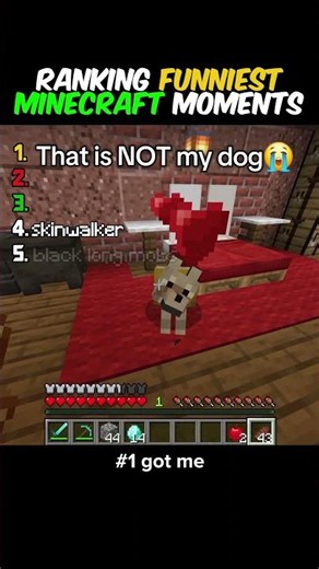 Ranking Funniest Minecraft Moments Pt.28🤣 #shorts #minecraft #funny