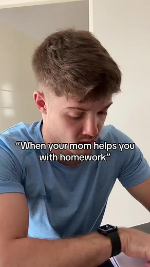 When Your Mom Helps You with Math Homework