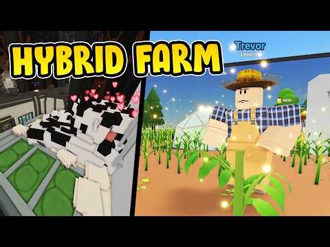 Hybrid* F2P/P2W FARM LAYOUT!! In Run a Restaurant ROBLOX..