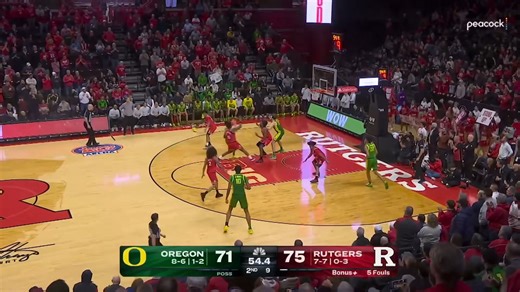 林葳NCAA生涯之夜，全场集锦1080p横屏版，逆天三分绝平，获得23分5助攻2抢断。俄勒冈大学85-88罗格斯大学