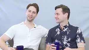 Daniel Ronan and Max von Essen talk about how a missed connection at XANADU couldn't stop fate (and Facebook) from bringing them together : http://bit.ly/2w51NdS | TheaterMania