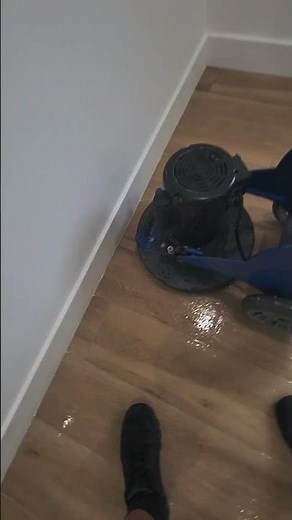 This Floor Looked Clean Under Normal Light. Not Under Ours | Grout Haze Removal in Coral Gables