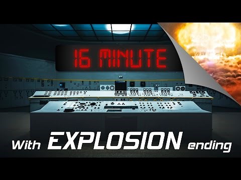 16 min Exploding Missile Digital Countdown Timer