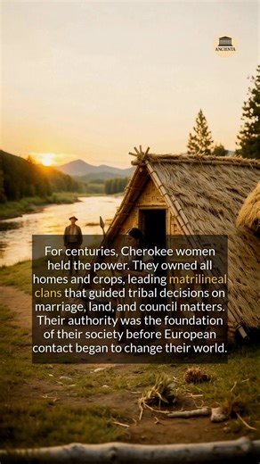 In traditional Cherokee society, women owned the homes and held the power. #history #nativeamerican #heritage | Ancienta