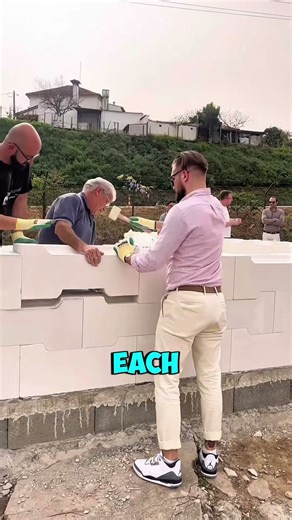 Building Houses with Stacking Blocks