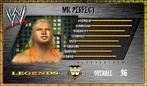 Mr. Perfect | WWE SmackDown vs. Raw 2007 Roster