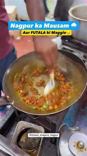 #NagpurFoodie#RainyVibes#MaggieLove#FutalaLake #StreetFoodIndia #nagpur #foodie #food #mansoon .....