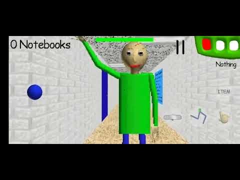 Doing some of baldi's secret codes.