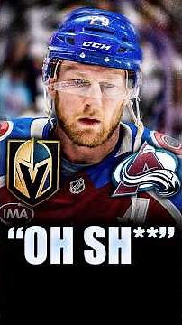 THE COLORADO AVALANCHE ARE FALLING APART BIG TIME… DOWN 2-0 TO THE VEGAS GOLDEN KNIGHTS
