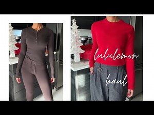 LULULEMON TRY ON HAUL | HOLIDAY 2025 ♥️