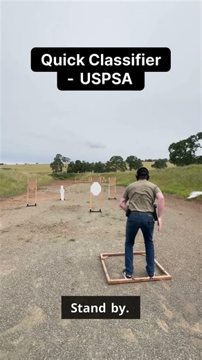 ⚡ Quick Classifier Run — USPSA